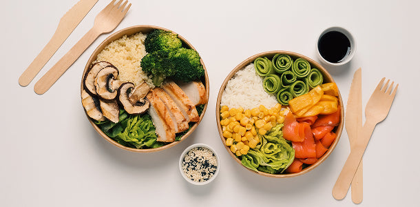 Bowl with Lids