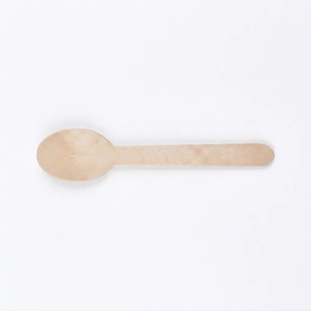 Wooden Spoon, FSC 100%, 160 mm (1000 pcs) – Ideal for Restaurants, Catering & Food Trucks