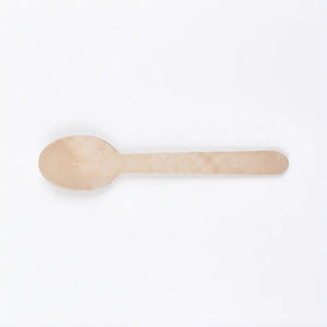 Wooden Spoon, FSC 100%, 160 mm (1000 pcs) – Ideal for Restaurants, Catering & Food Trucks