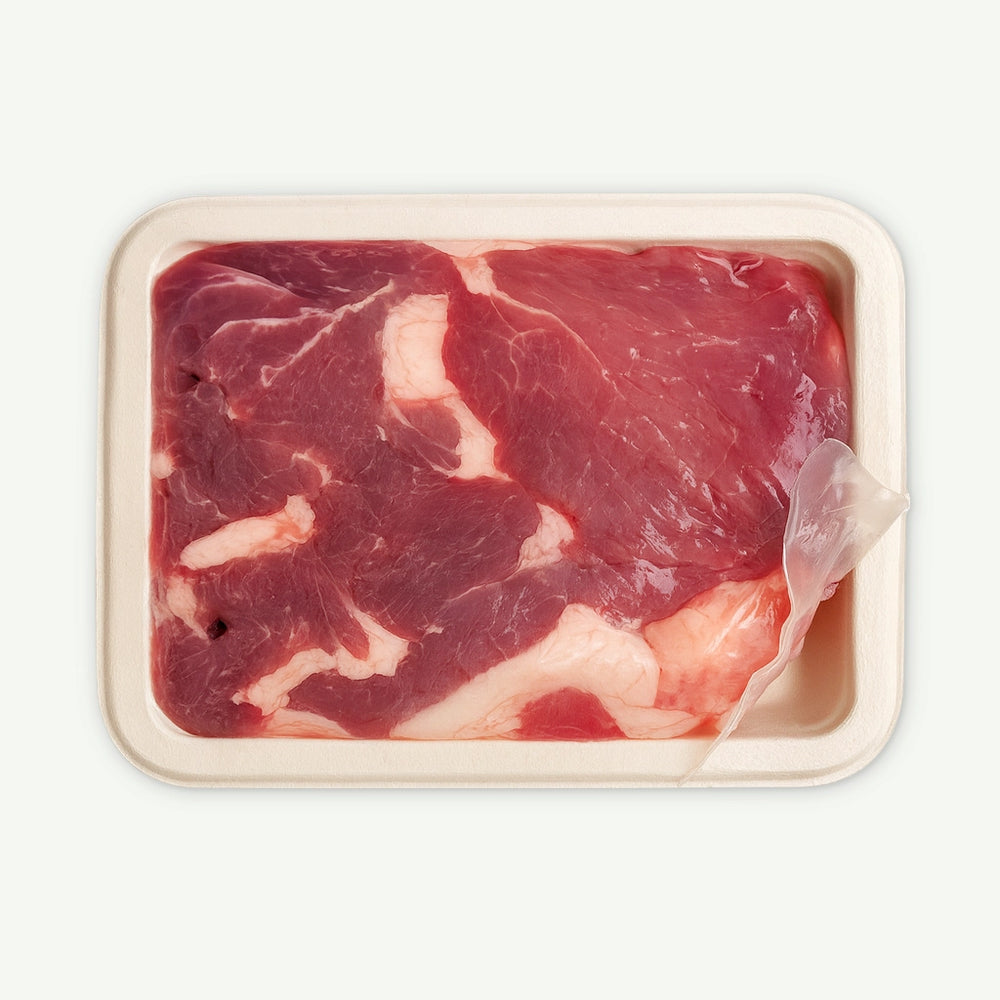 650ml Meat Tray With EVOH Peelable Film PFAS FREE, 222 x 170 x 42 mm (500pcs) – Ideal for Supermarkets, Butchers & Food Retailers