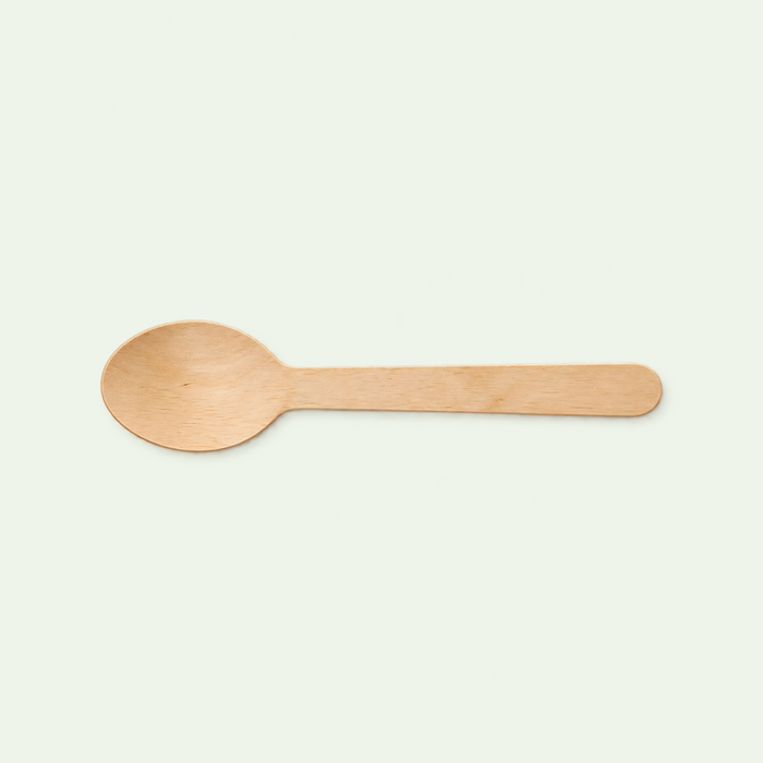 Wooden Spoon, FSC 100%, 160 mm (1000 pcs) – Ideal for Restaurants, Catering & Food Trucks