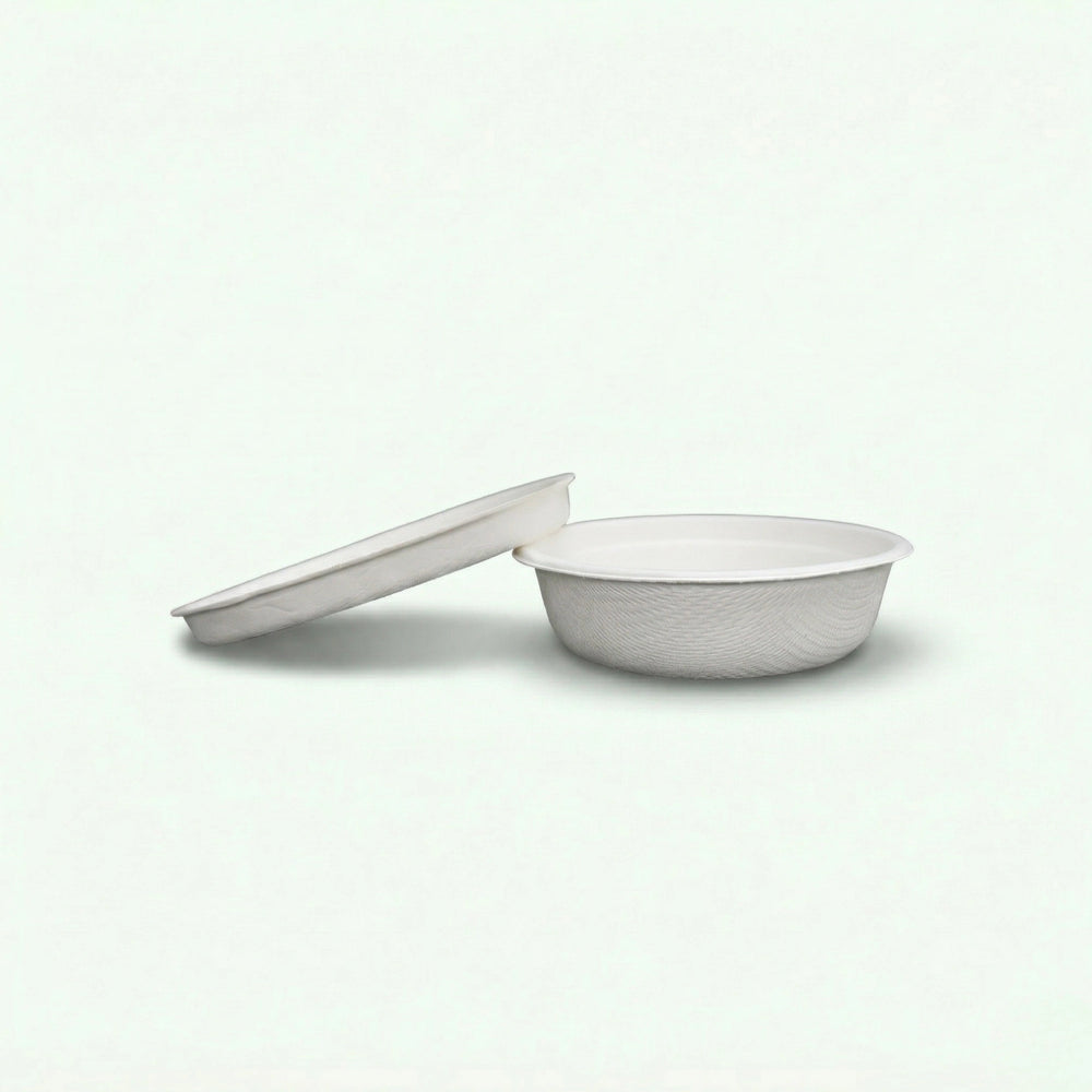 1oz Sugarcane Cup (1500 pcs) - Suitable for Restaurants & Food Trucks