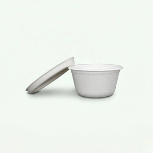 2oz Sugarcane Cup (1500 pcs) - Suitable for Restaurants & Food Trucks