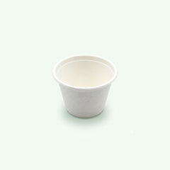 3oz Sugarcane Cup (1500 pcs) - Suitable for Restaurants & Food Trucks
