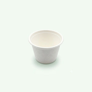 3oz Sugarcane Cup (1500 pcs) - Suitable for Restaurants & Food Trucks
