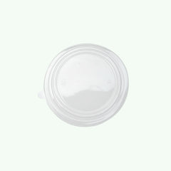 150mm Round PP LID Clear (300 pcs) - Compatible with 500ml, 750ml, and 1000ml Brown Round Kraft Paper Bowls