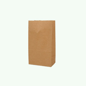Brown SOS Kraft Paper Bag, 15 x 9 x 28 cm (500 pcs) - Suitable for Packing Snacks, Bread & Bakery Items