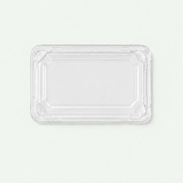 LID ONLY – Medium PET Lid for Sushi Tray, 170 × 110 × 30 mm (500 pcs)