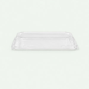 LID ONLY – Medium PET Lid for Sushi Tray, 170 × 110 × 30 mm (500 pcs)