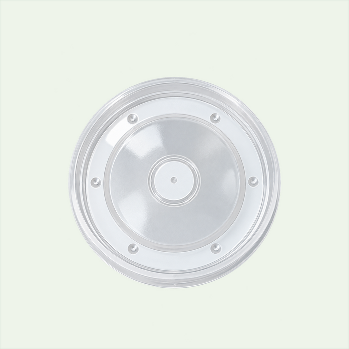 90 mm Clear PP Lid for 8 oz / 240 ml & 12 oz / 355 ml Kraft Paper Soup Bowls – 500 pcs